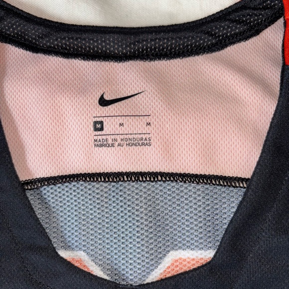 Nike DRI-FIT Oregon State University Basketball Jersey - Black and Orange (B2j) - Picture 4 of 5